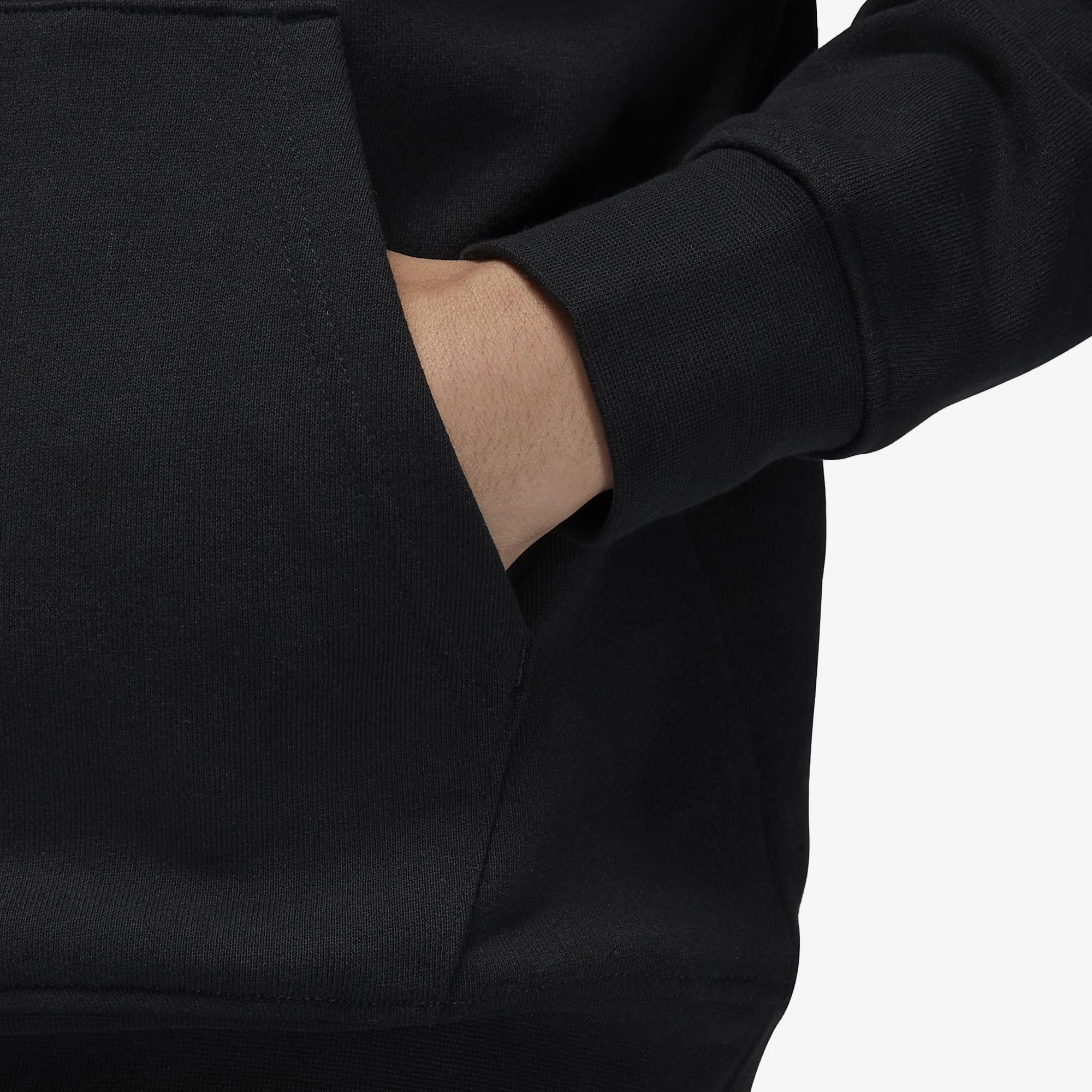 Jordan | FLIGHT FLEECE  { BLACK/SAIL