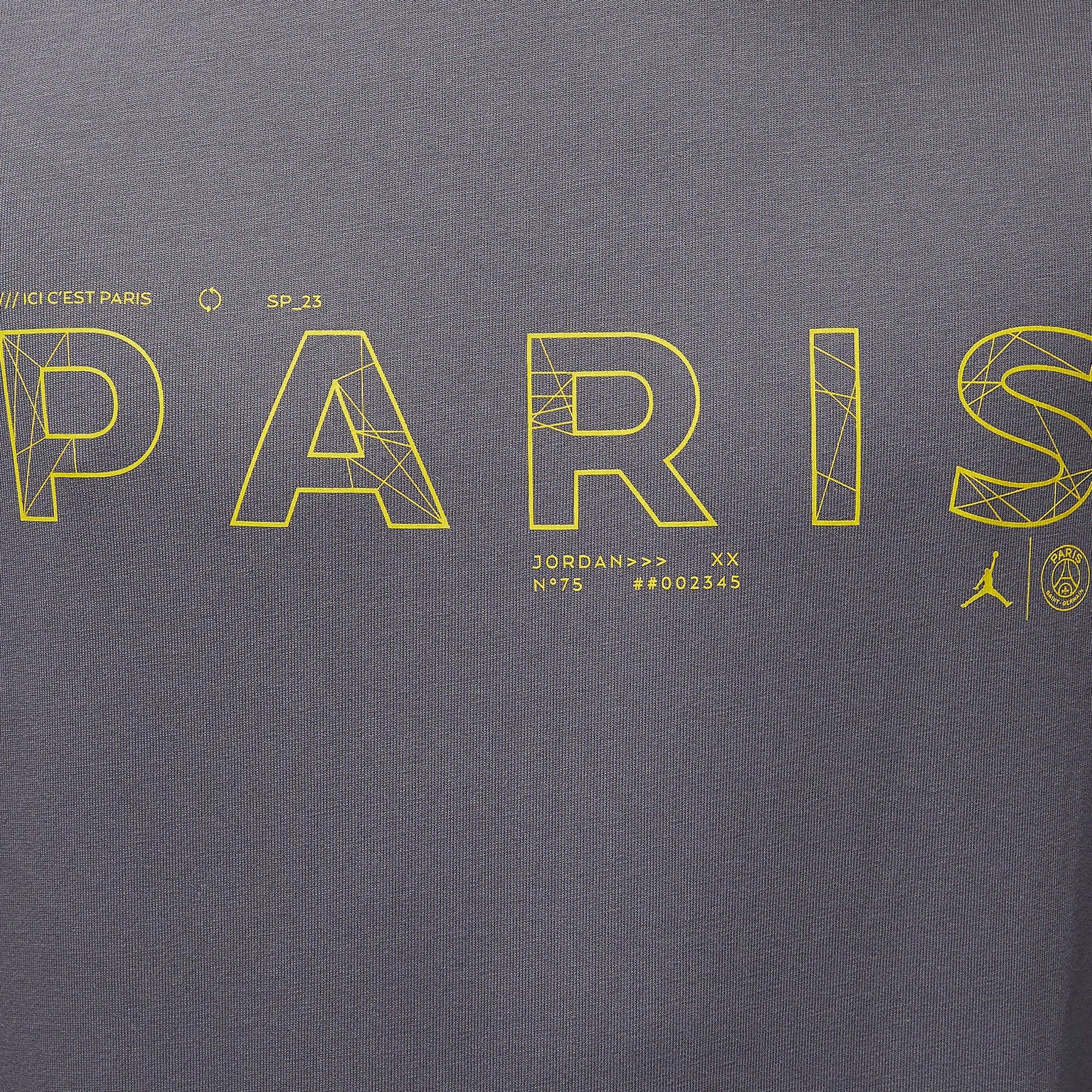 Jordan | PARIS SAINT -GERMAIN  { LT GRAPHITE/TOUR YELLOW