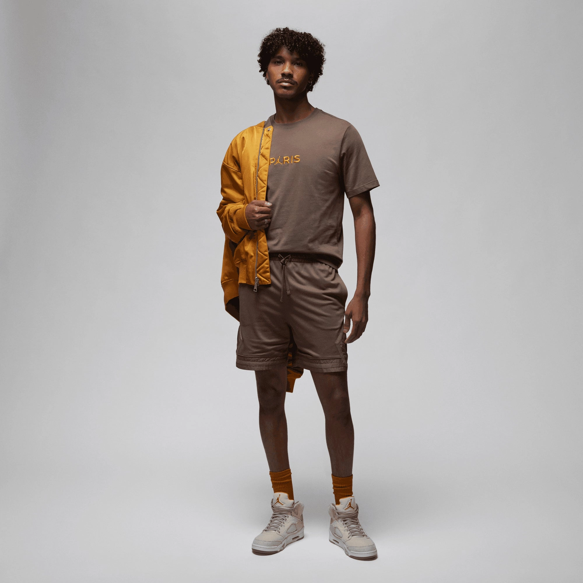 Jordan | PARIS SAINT-GERMAIN  { PALOMINO/MAGMA ORANGE