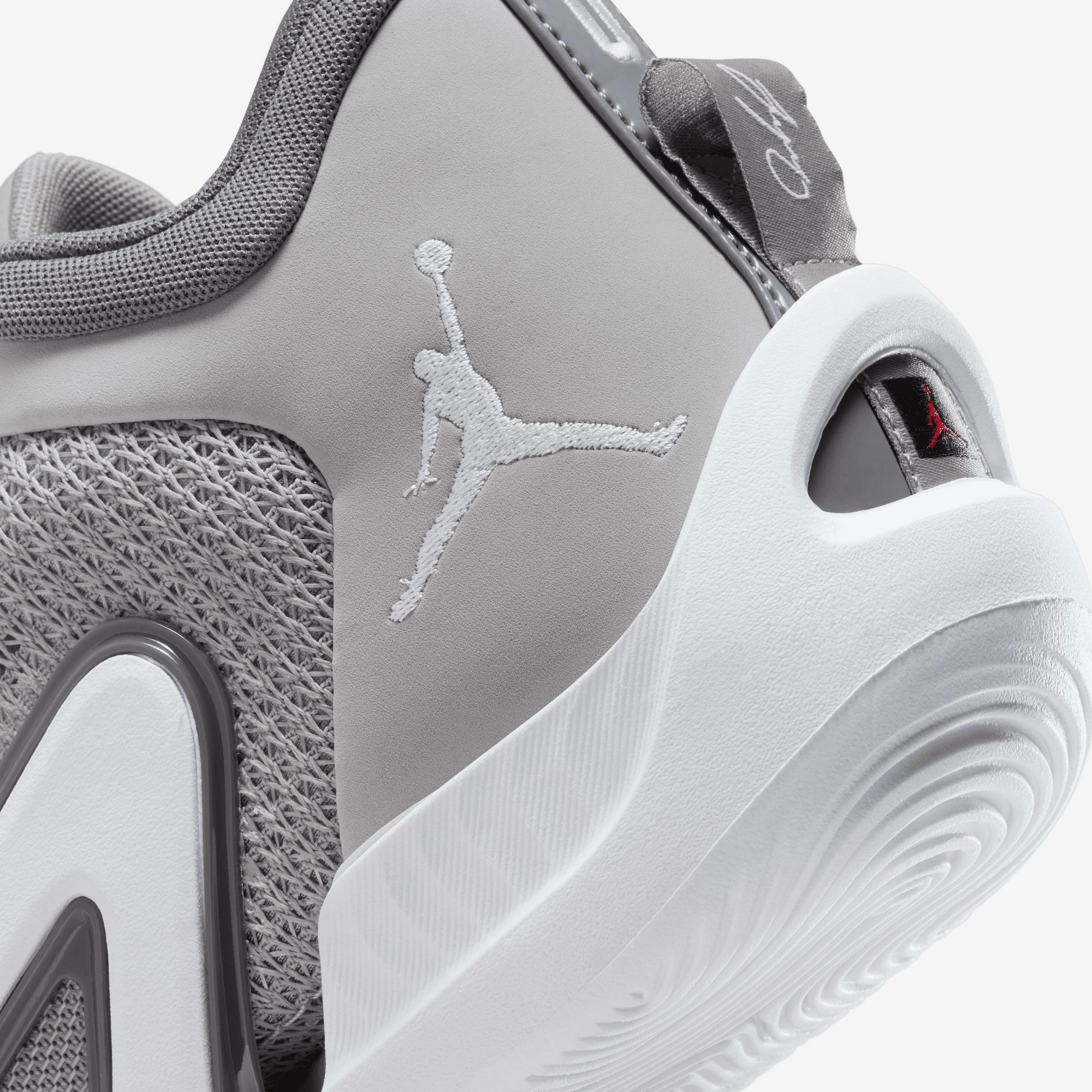Jordan | TATUM 1 HOME TEAM PF  { MEDIUM GREY/WHITE-GUNSMOKE