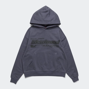 La Brea Shop Hooded Sweatshirt - Gunmetal