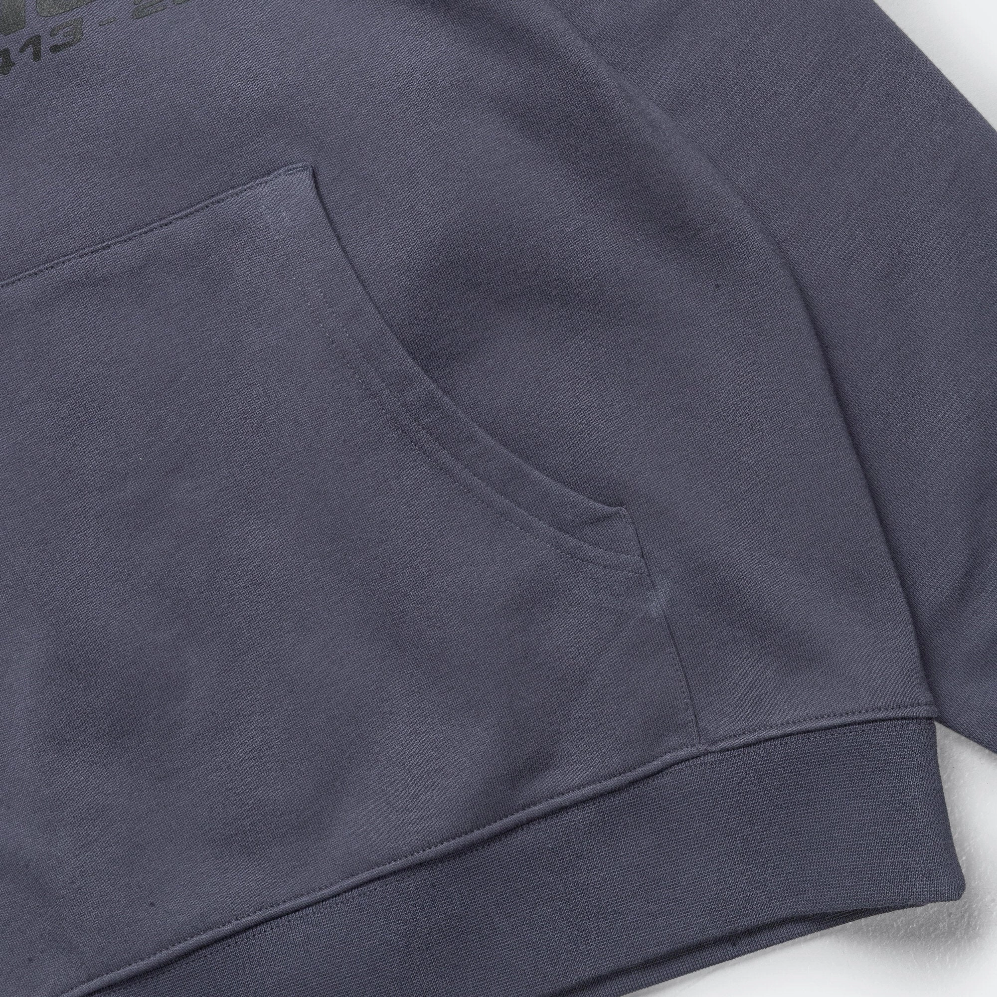 La Brea Shop Hooded Sweatshirt - Gunmetal