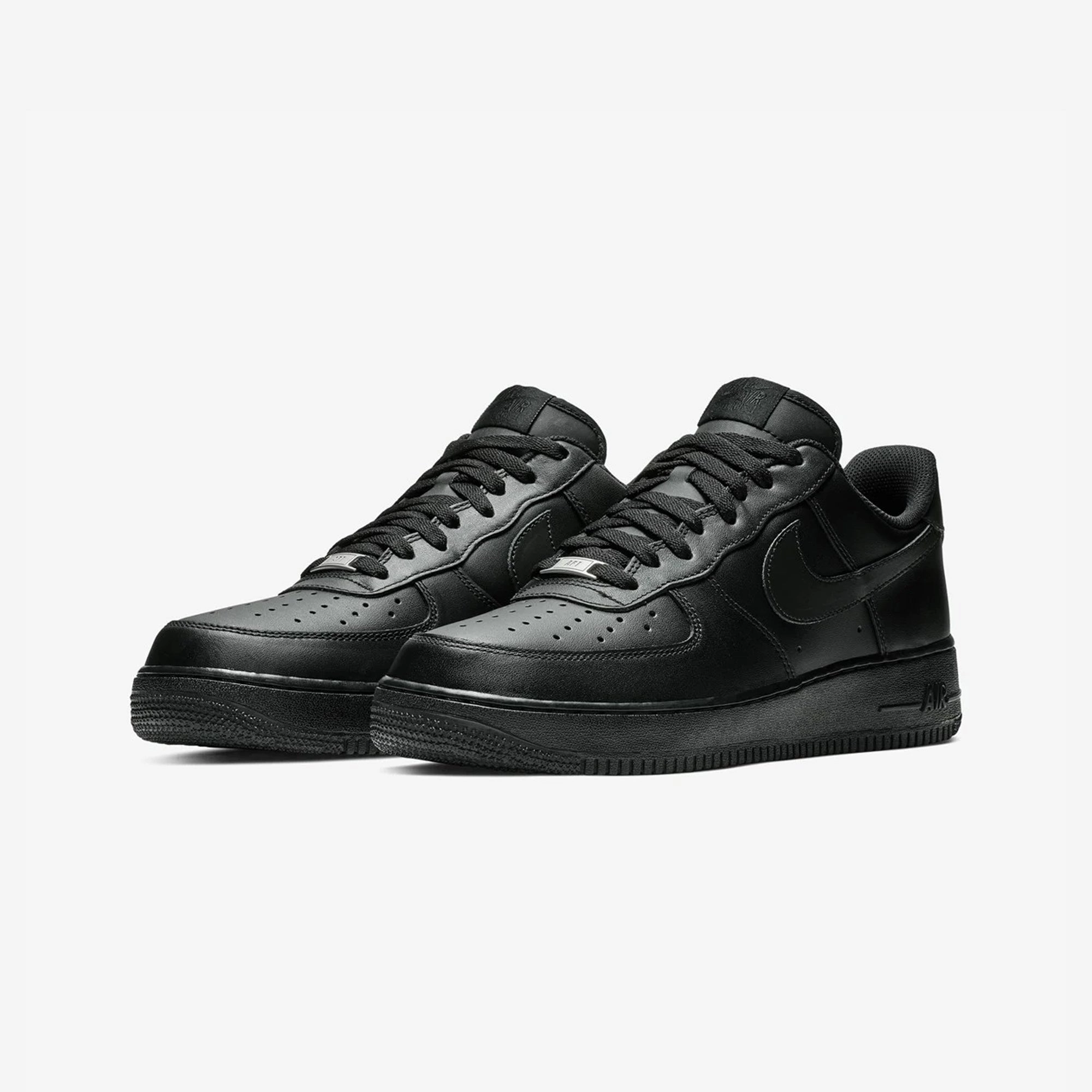 Nike | AIR FORCE 1 '07 { BLACK/BLACK/BLACK
