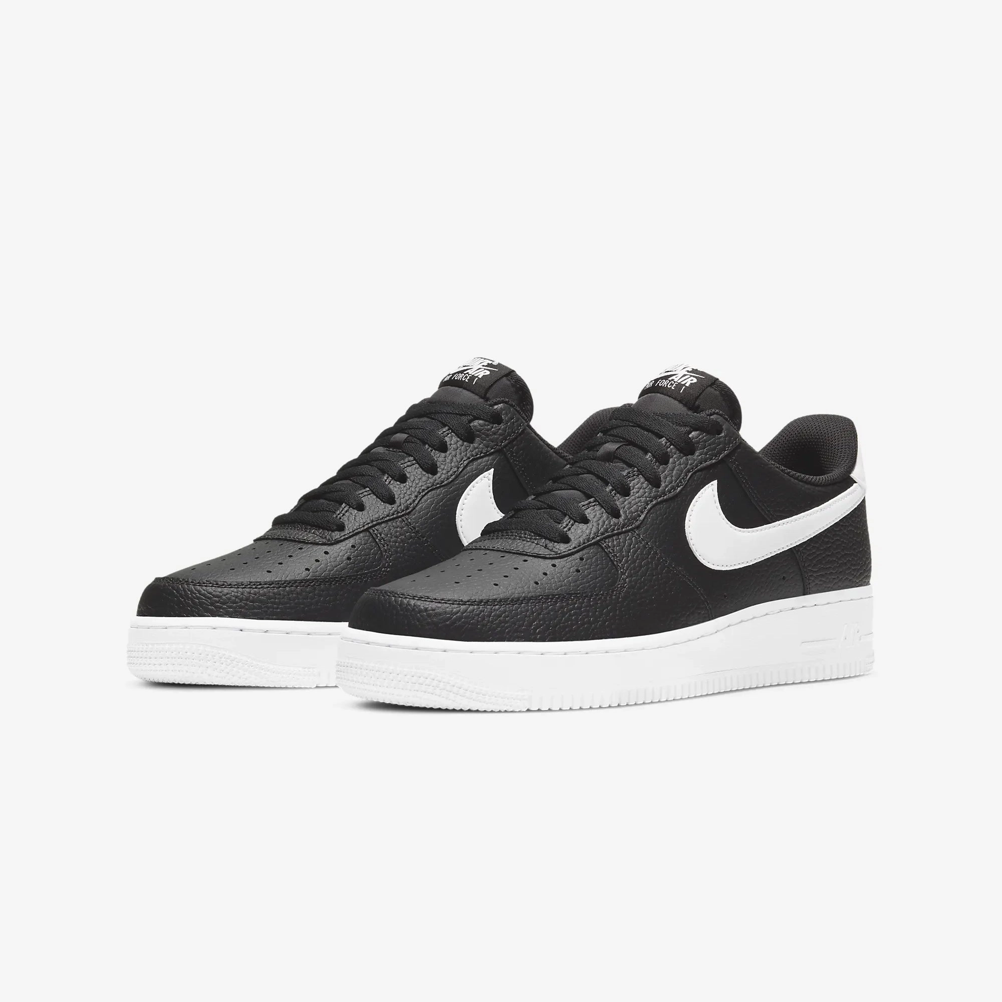 Nike | AIR FORCE 1 '07 { BLACK/WHITE