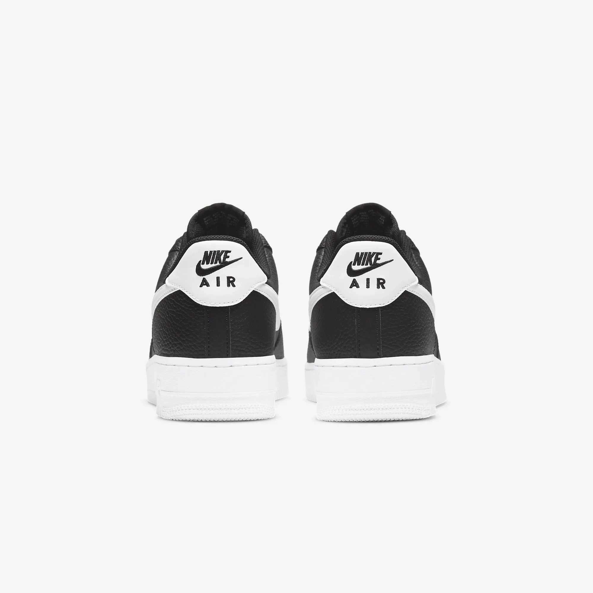 Nike | AIR FORCE 1 '07 { BLACK/WHITE