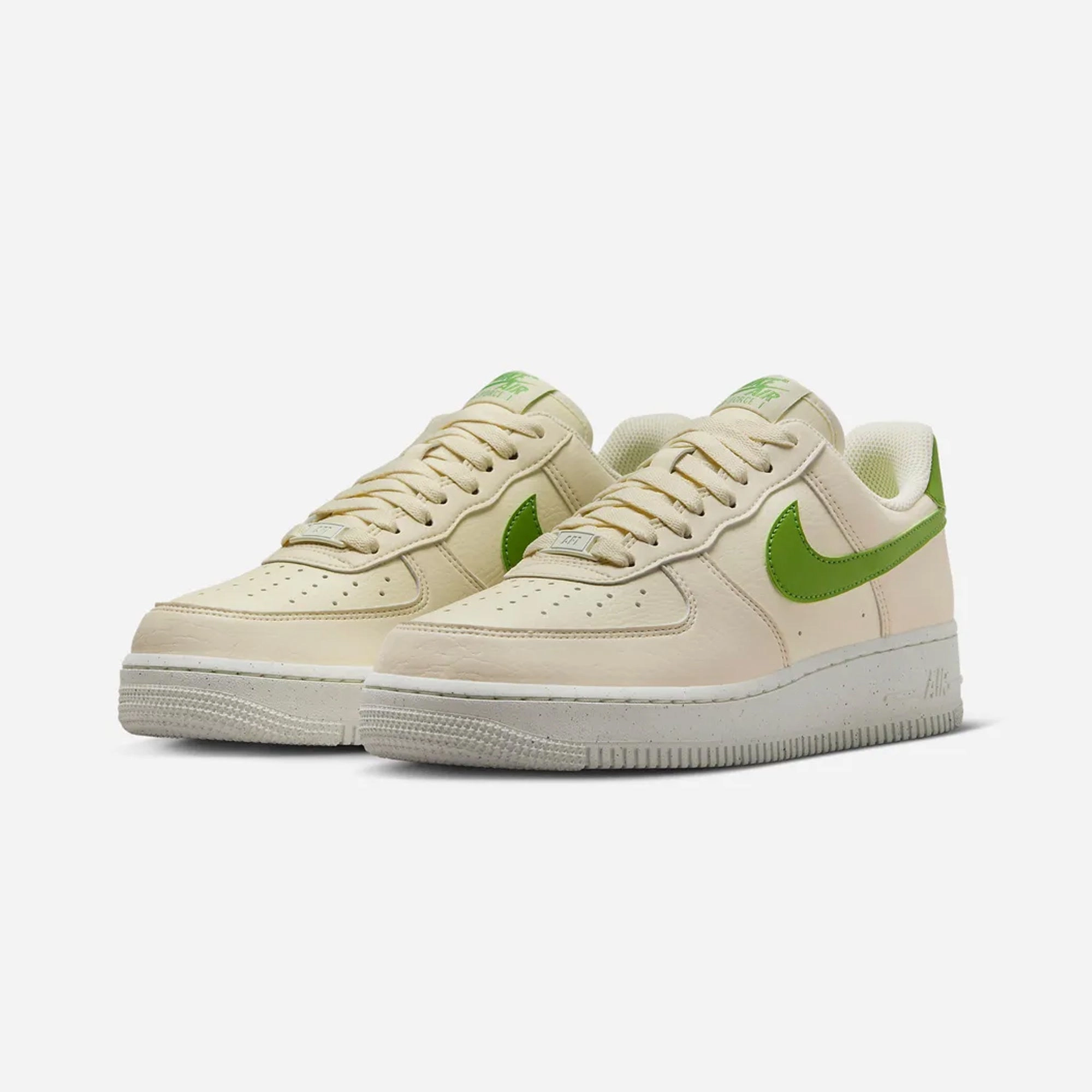 Nike | AIR FORCE 1 '07 { COCONUT MILK/CHLOROPHYLL-SAIL-VOLT