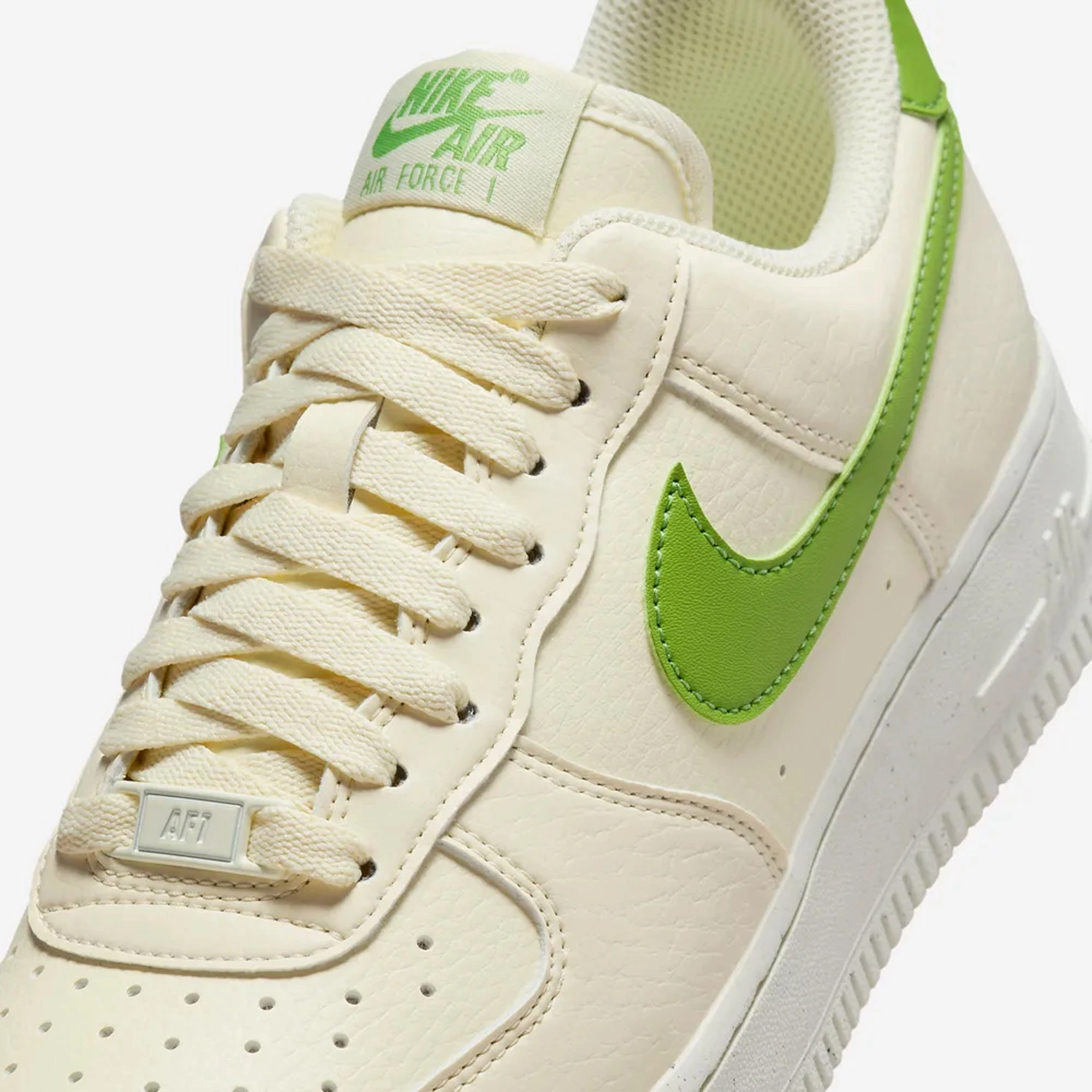 Nike | AIR FORCE 1 '07 { COCONUT MILK/CHLOROPHYLL-SAIL-VOLT