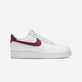 Nike | AIR FORCE 1 '07 { WHITE/TEAM RED