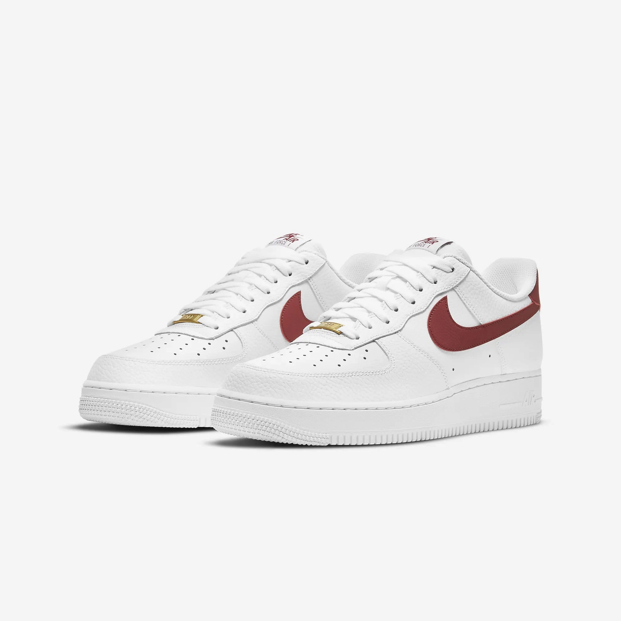 Nike | AIR FORCE 1 '07 { WHITE/TEAM RED