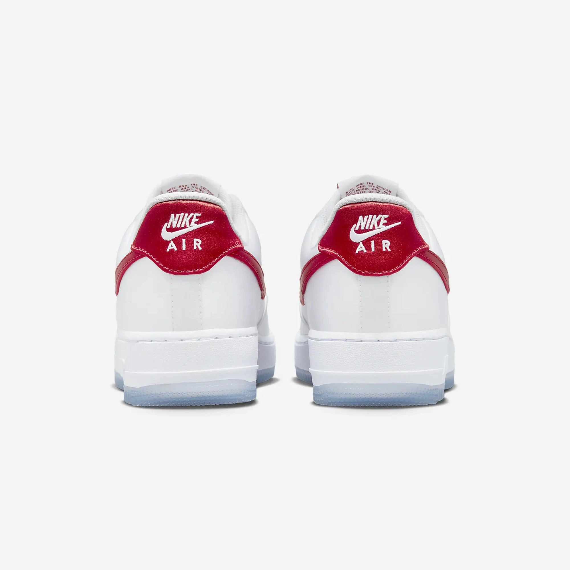 Nike | AIR FORCE 1 '07 { WHITE/VARSITY RED