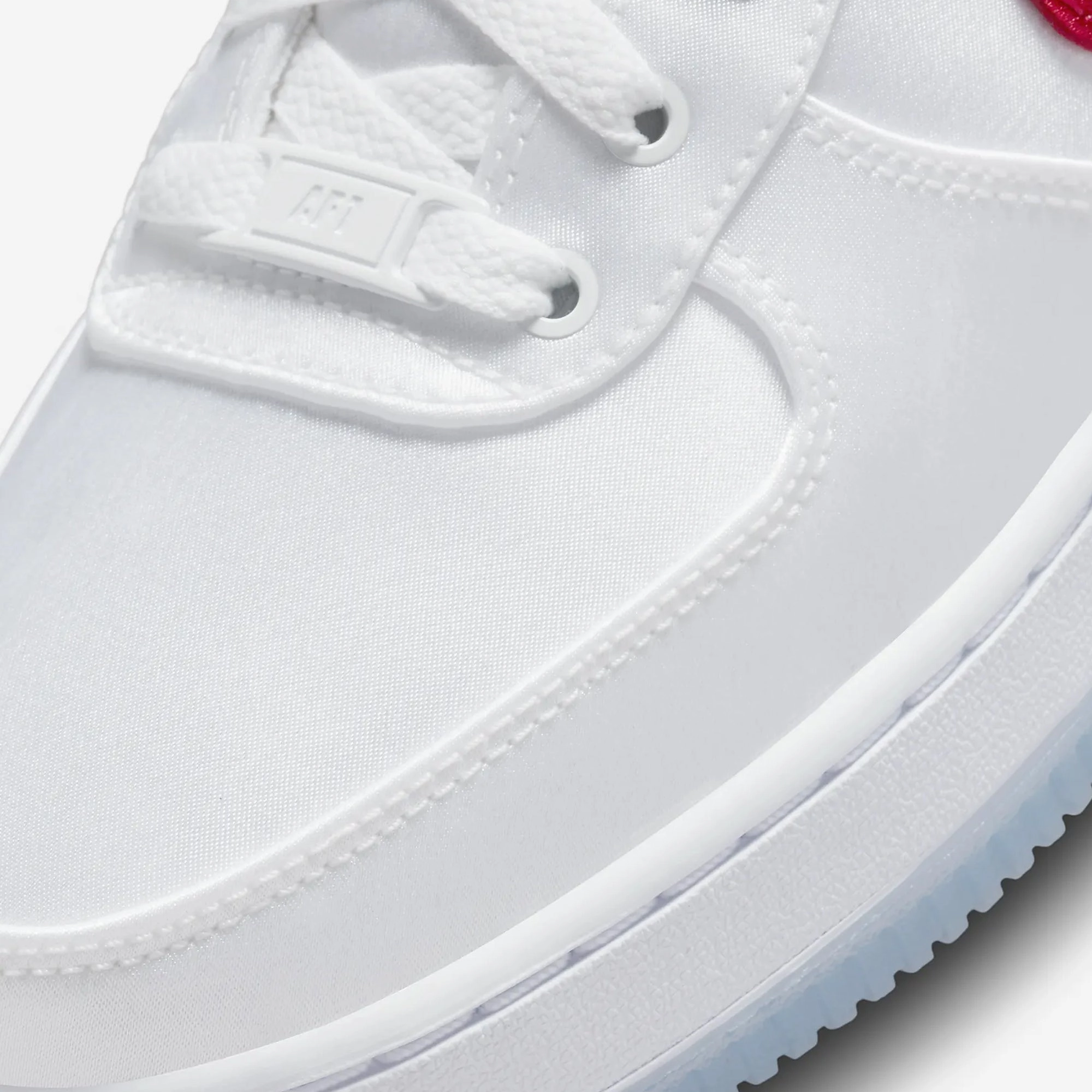 Nike | AIR FORCE 1 '07 { WHITE/VARSITY RED