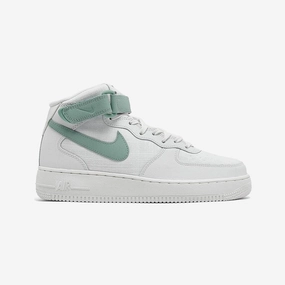 Nike | AIR FORCE 1 '07 MID { SUMMIT WHITE/MINERAL-SAIL