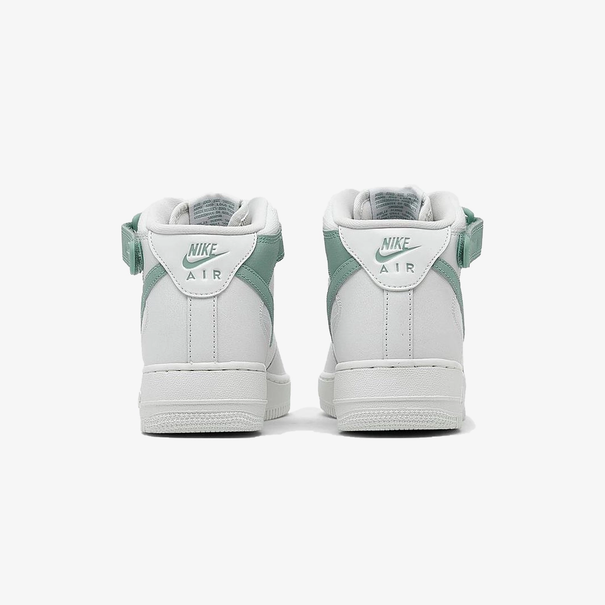 Nike | AIR FORCE 1 '07 MID { SUMMIT WHITE/MINERAL-SAIL