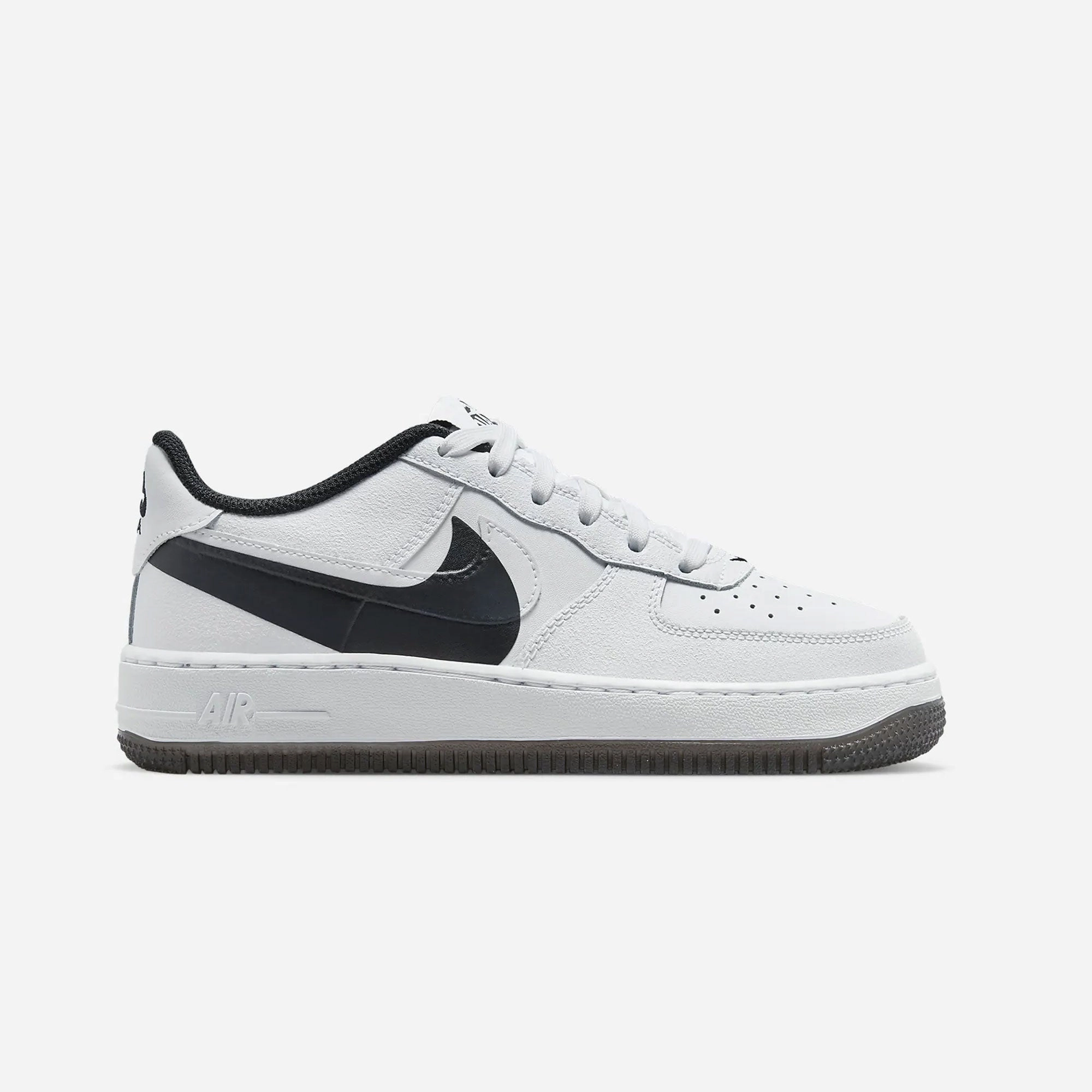 Nike | AIR FORCE 1 'LV8 4 (GS) { WHITE/WHITE-BLACK