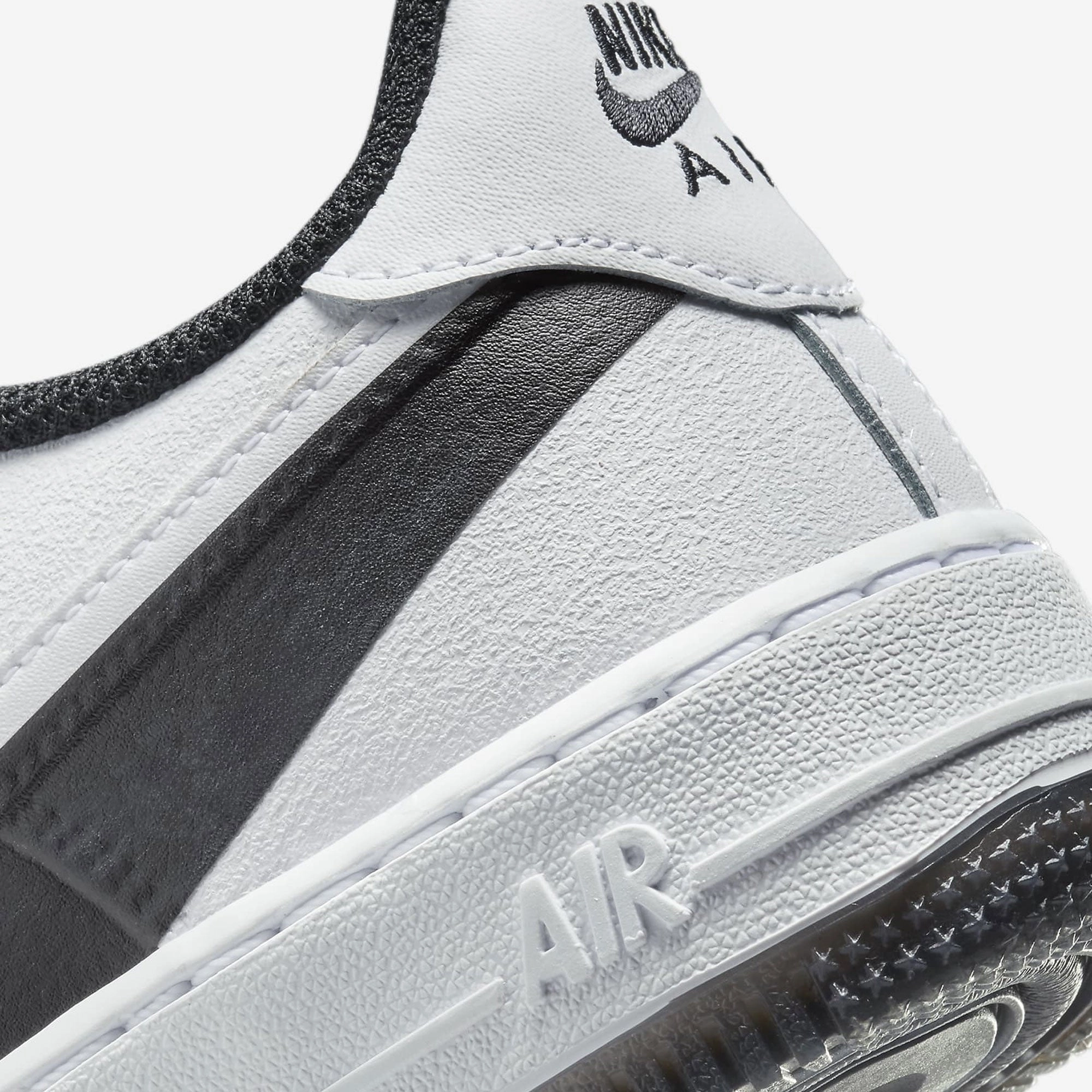 Nike | AIR FORCE 1 'LV8 4 (GS) { WHITE/WHITE-BLACK