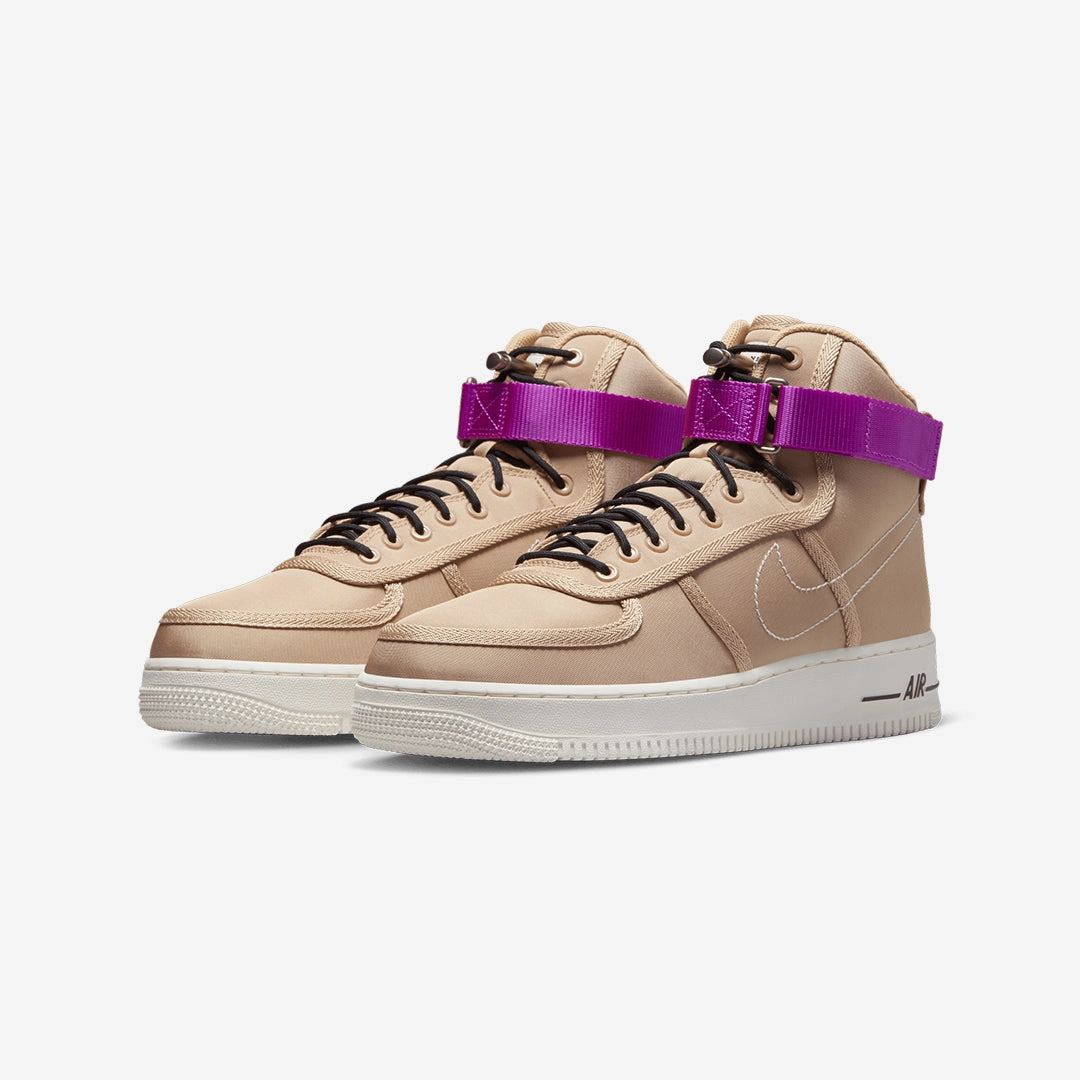 Nike | AIR FORCE 1 HIGH '07 LV8 { HEMP/FUCHSIA
