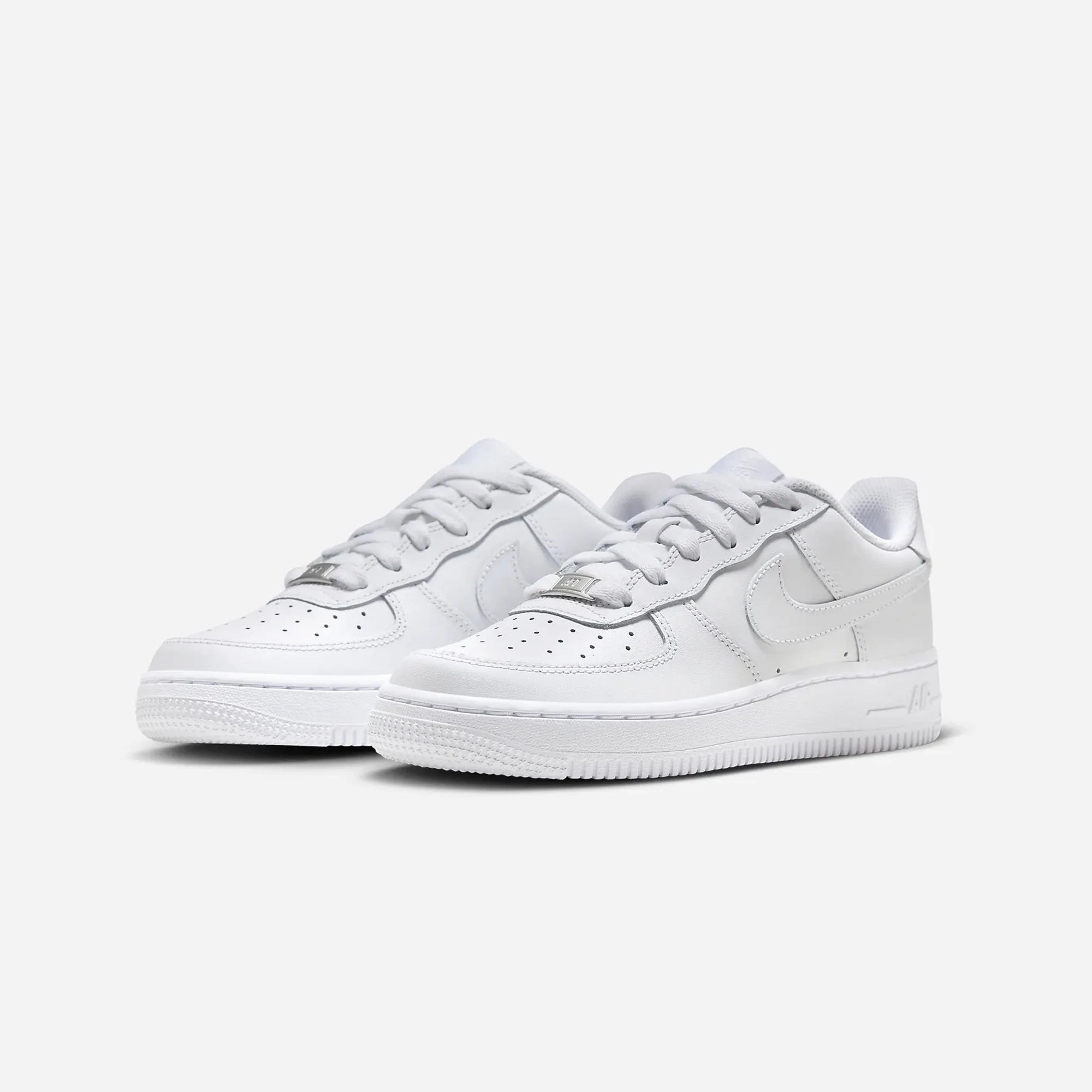 Nike | AIR FORCE 1 LE (GS) WHITE/WHITE/WHITE