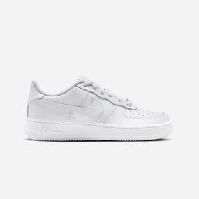 Nike | AIR FORCE 1 LE (GS) WHITE/WHITE/WHITE