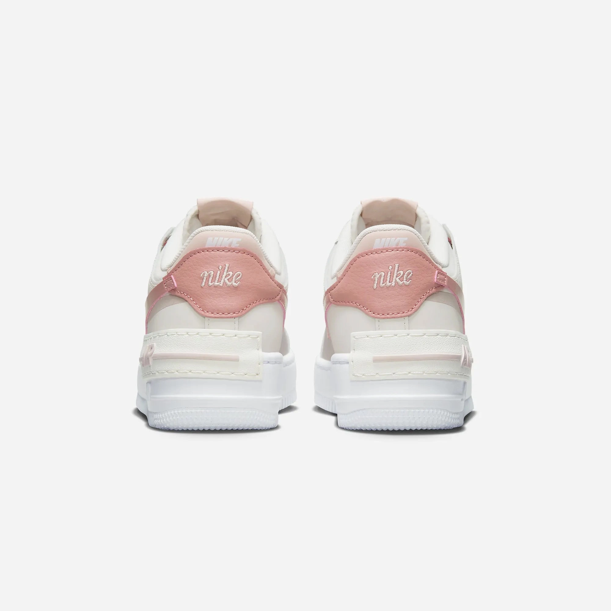 Nike | AIR FORCE 1 SHADOW  { PHANTOM/RED STARDUST-PINK OXFORD-WHITE