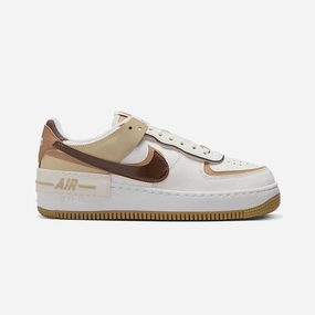 NIKE | AIR FORCE 1 SHADOW { SAIL/CACAO WOW-FLAX-SESAME