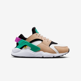 Nike | AIR HUARACHE PREMIUM  { SAIL/HEMP-BLACK-WHITE