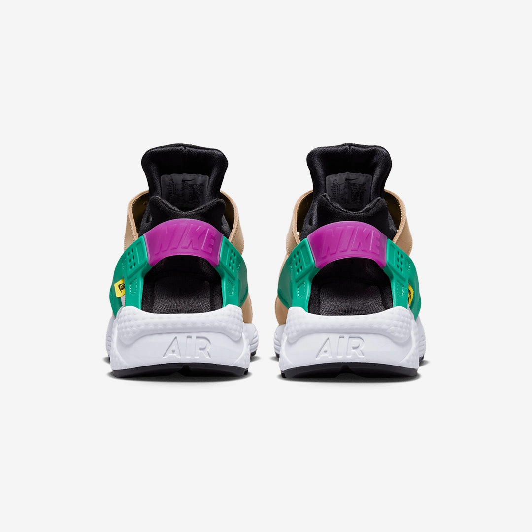 Nike | AIR HUARACHE PREMIUM  { SAIL/HEMP-BLACK-WHITE