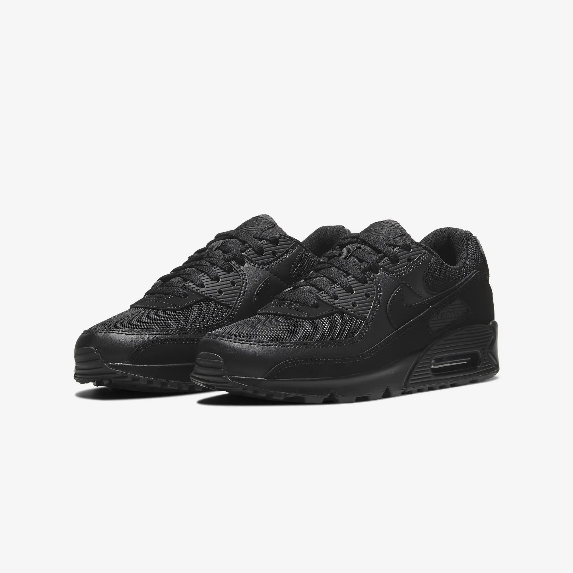 Nike | AIR MAX 90  { BLACK/BLACK-BLACK-WHITE