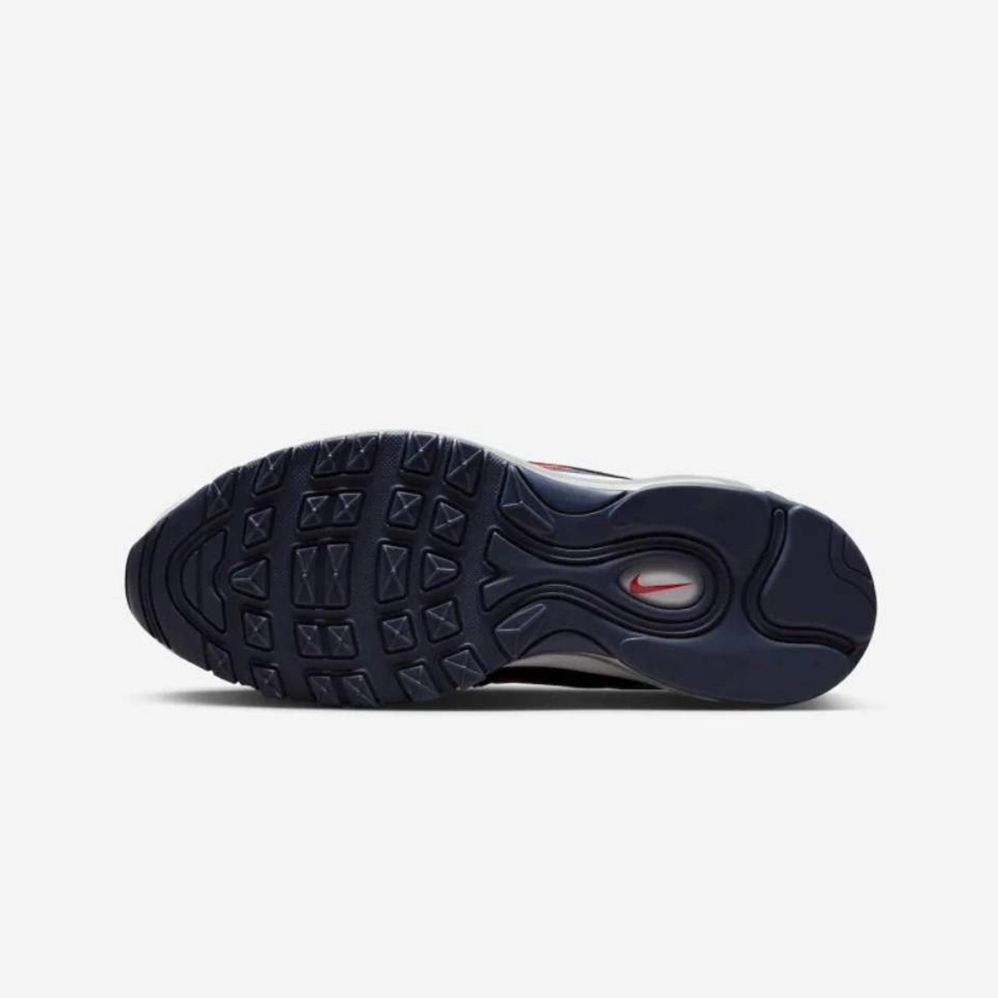 Nike | AIR MAX 97 { MIDNIGHT NAVY/TRACK RED-OBSIDIAN