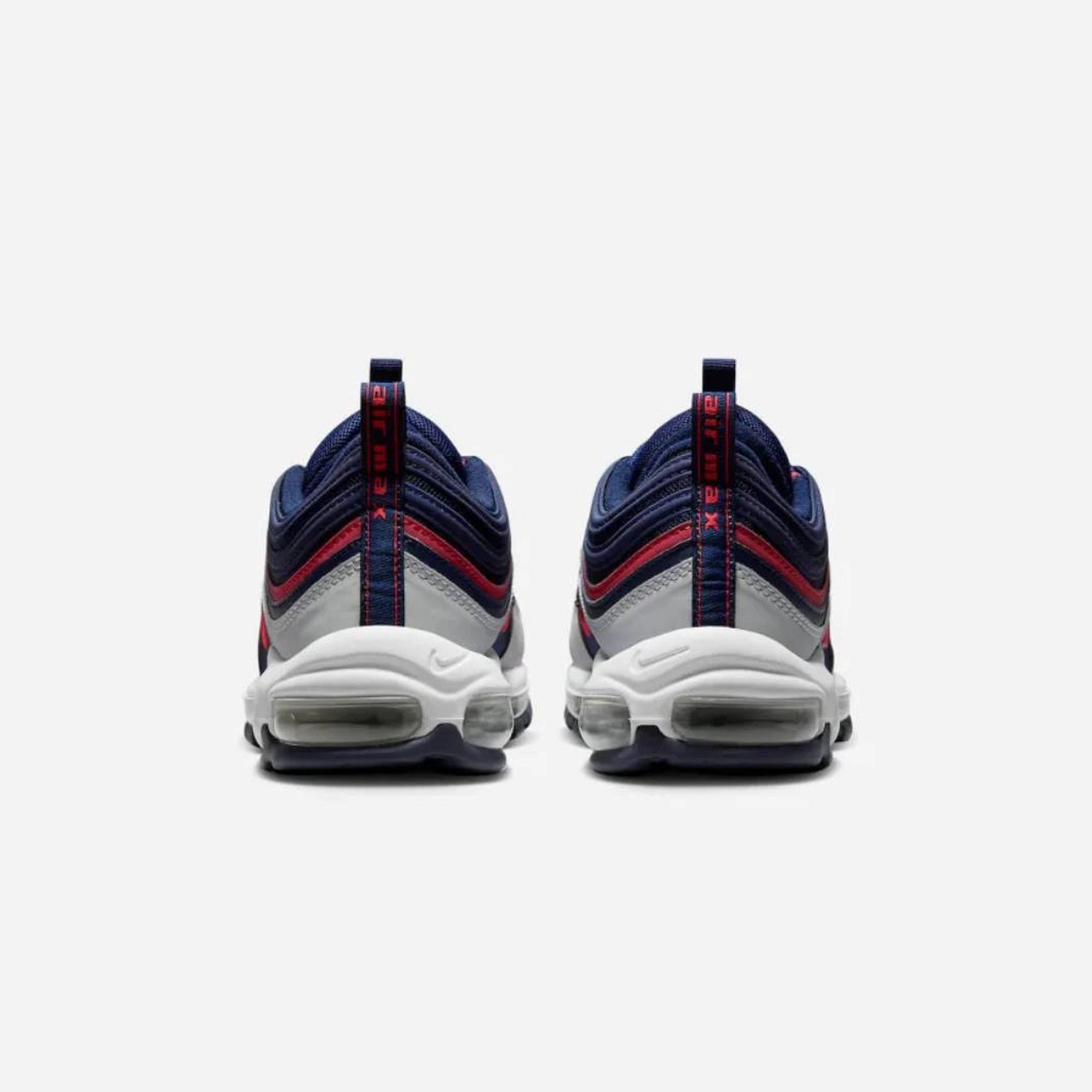 Nike | AIR MAX 97 { MIDNIGHT NAVY/TRACK RED-OBSIDIAN