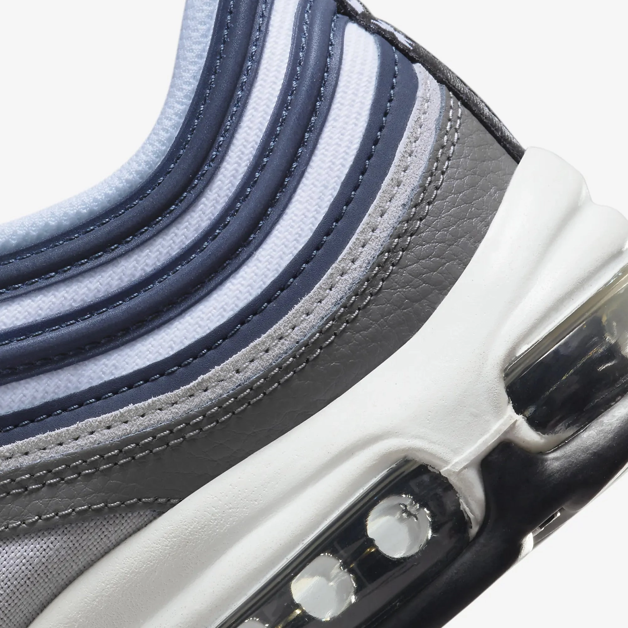 Nike | AIR MAX 97 SE  { FLAT PEWTER/WHITE-LIGHT BONE-BLACK