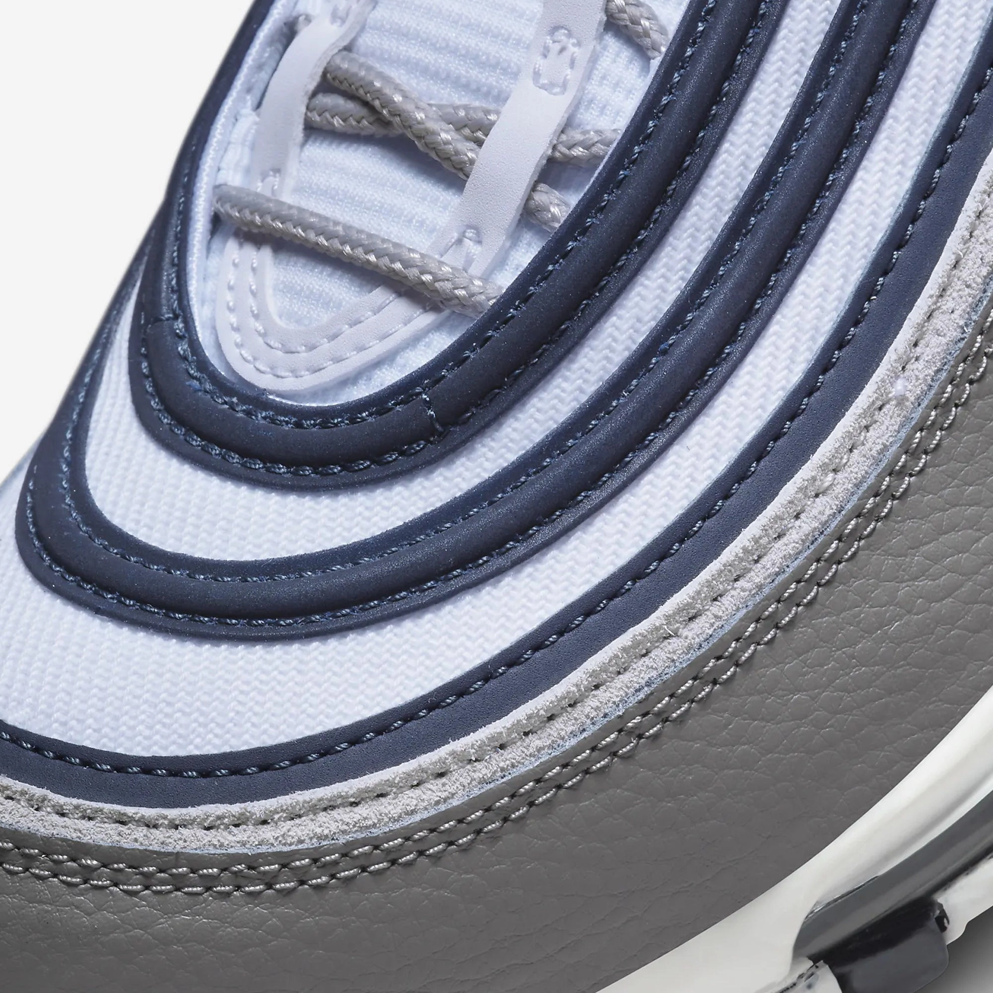 Nike | AIR MAX 97 SE  { FLAT PEWTER/WHITE-LIGHT BONE-BLACK