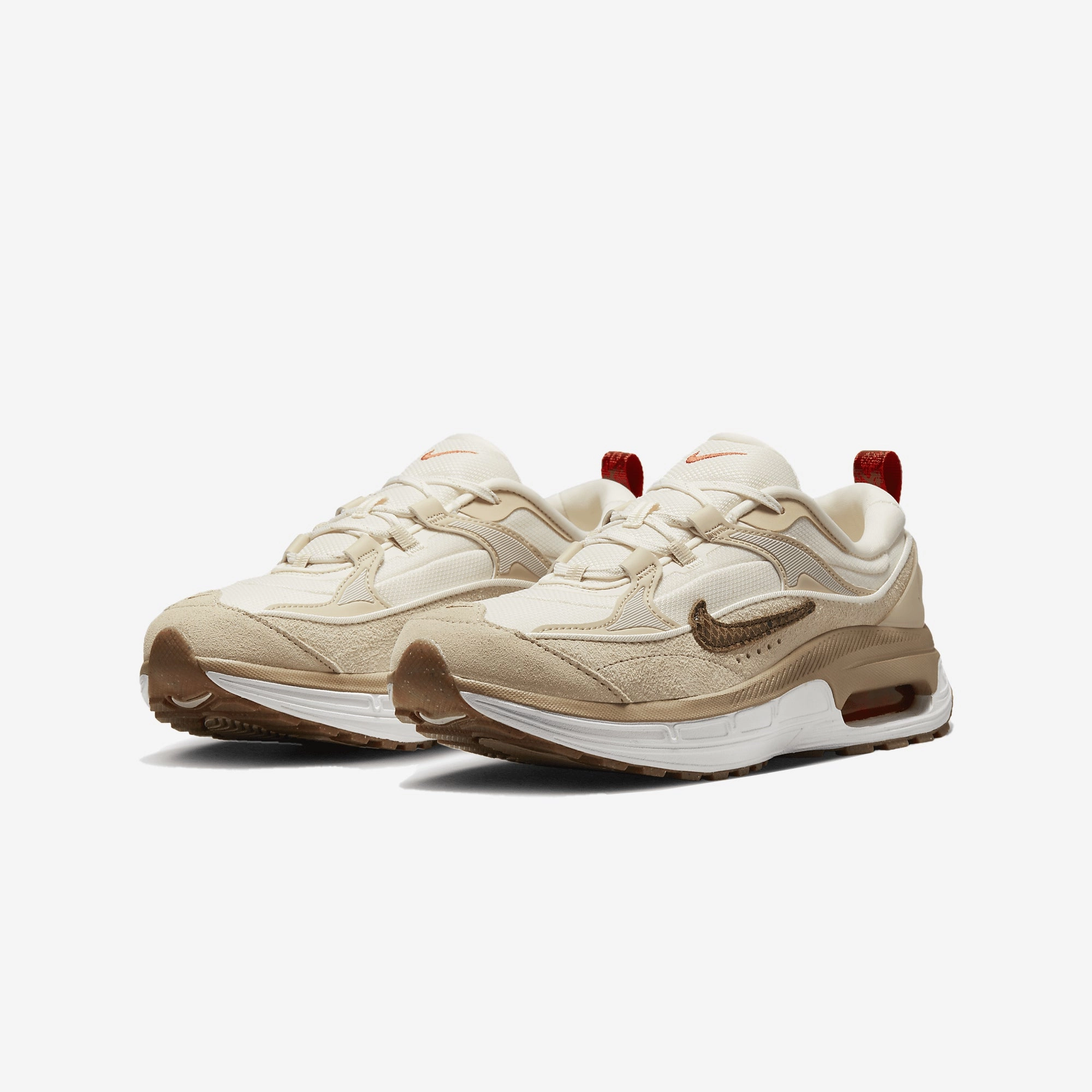 Nike | AIR MAX BLISS SE  { PALE IVORY/PICANTE RED-SUMMIT WHITE