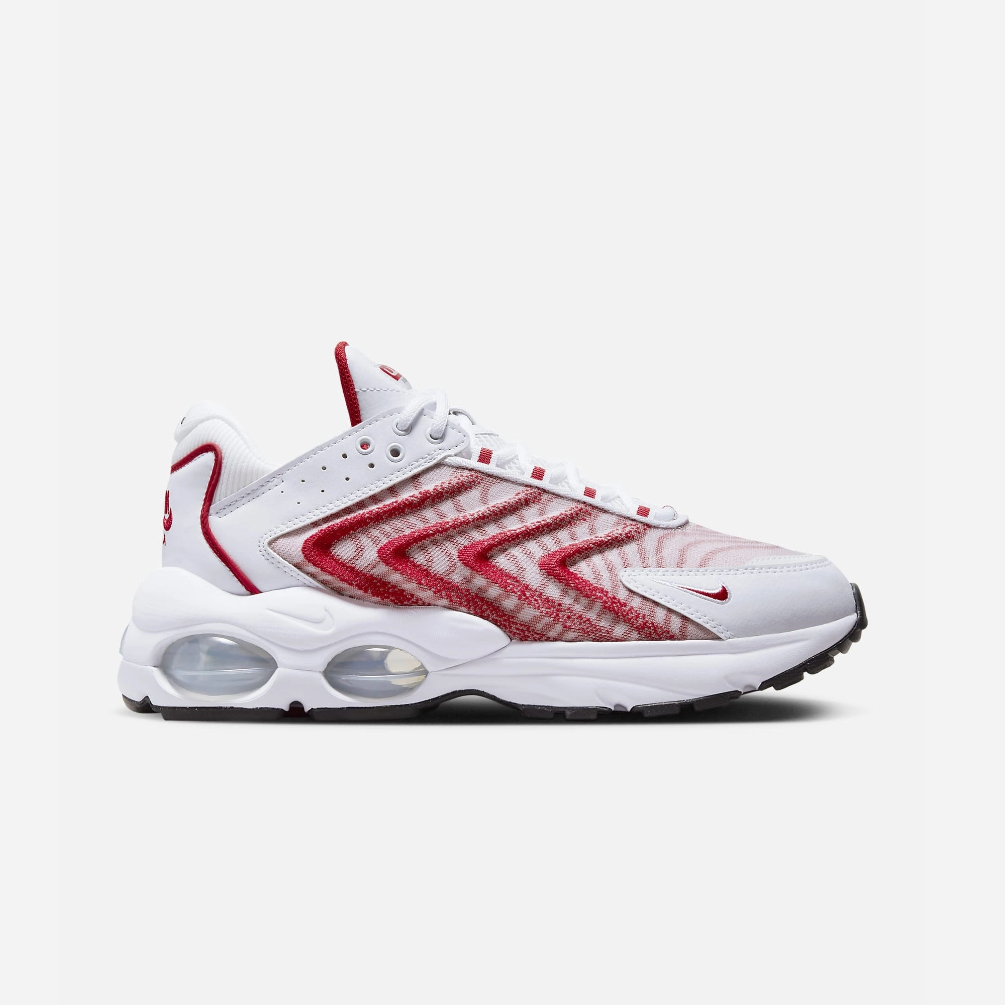 Nike | AIR MAX TW  { WHITE/UNIVERSITY RED-WHITE-BLACK