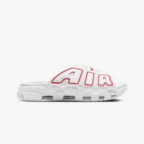 Nike | AIR MORE UPTEMPO  { WHITE/UNIVERSITY RED-WHITE