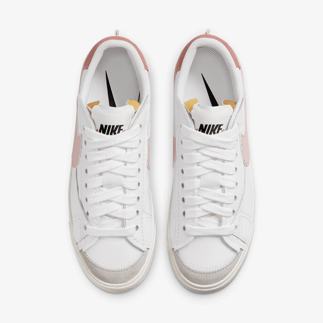 Nike | BLAZER LOW '77 JUMBO { WHITE/PINK OXFORD-ROSE WHISPER-WHITE