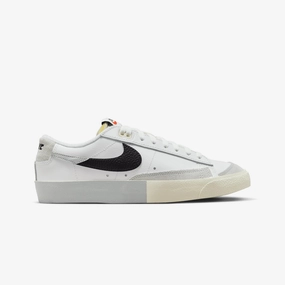 Nike | BLAZER LOW '77 SE REMIX { SUMMIT WHITE/LIGHT SILVER-BLACK