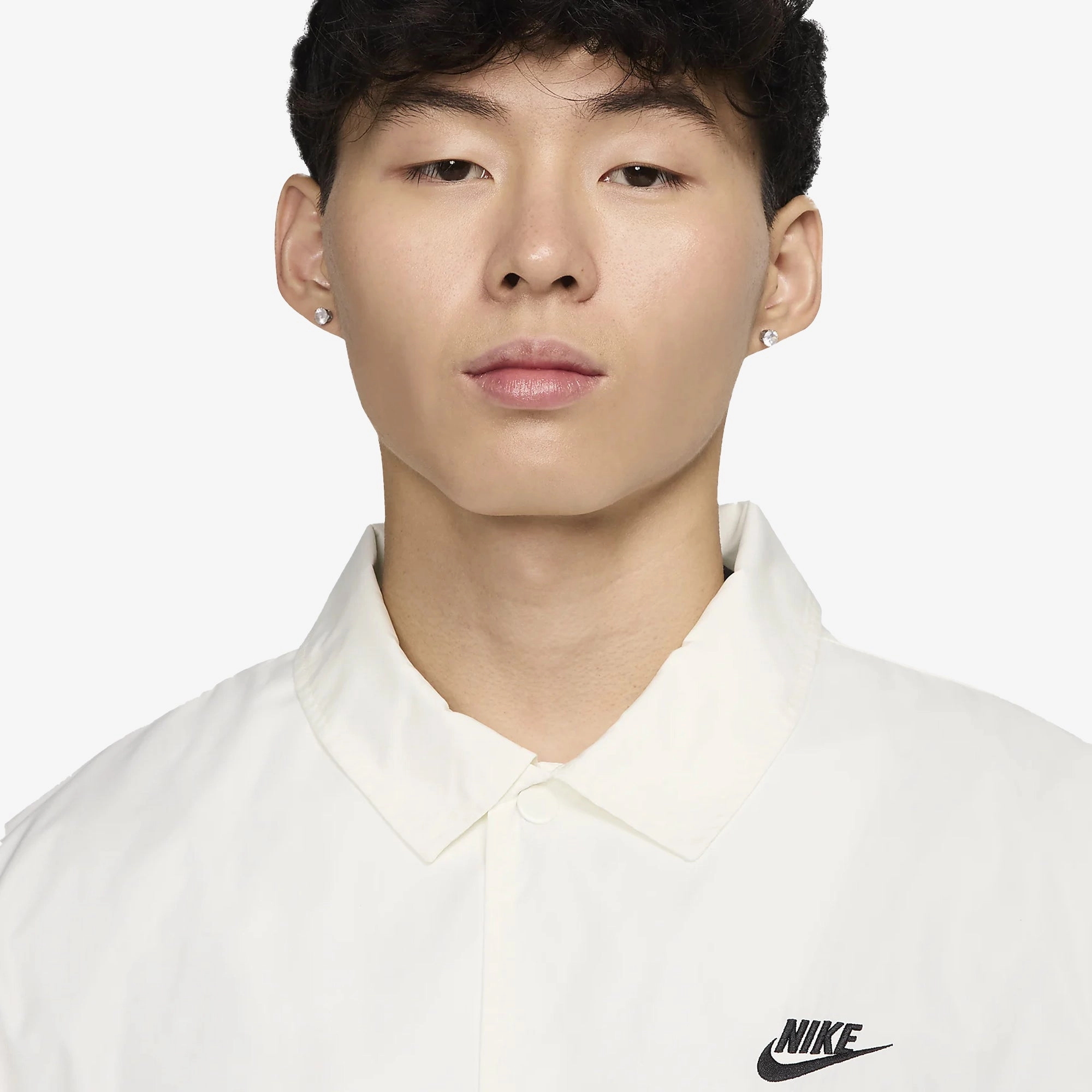 NIKE | CLUB COACHES ' JACKET { SAIL/BLACK