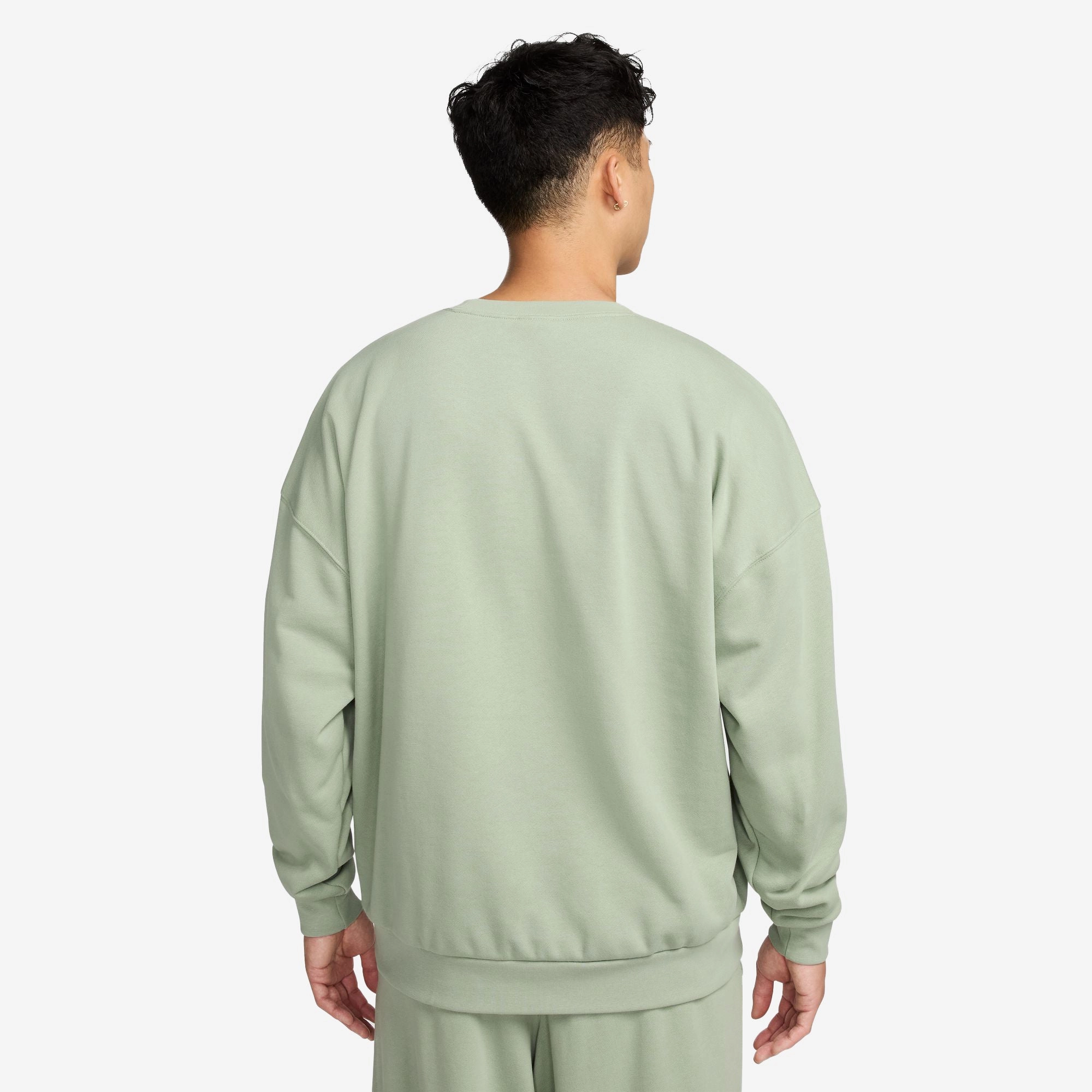 NIKE | CLUB FLEECE OVERSIZED FRENCH TERRY CREW { JADE HORIZON/JADE HORIZON/WHITE