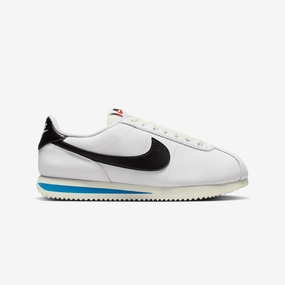 Nike | CORTEZ  { WHITE/BLACK-LT PHOTO BLUE-SAIL