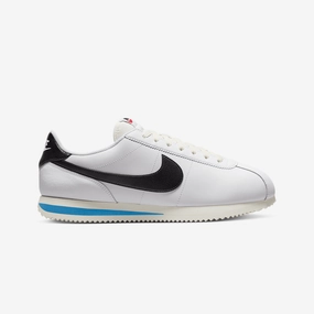 Nike | CORTEZ  { WHITE/BLACK-LT PHOTO BLUE-SAIL