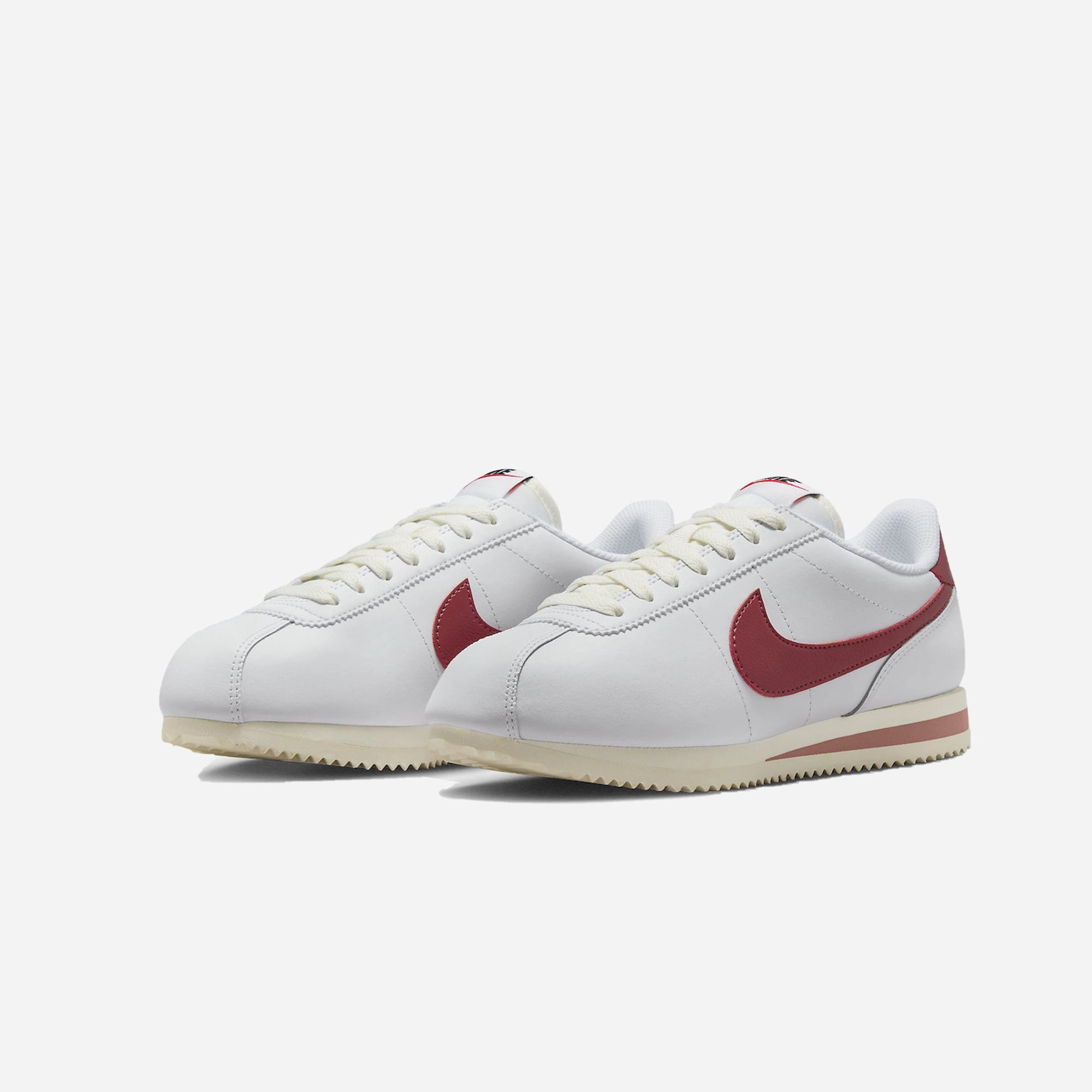 Nike | CORTEZ  { WHITE/CEDAR-RED STARDUST-SAIL