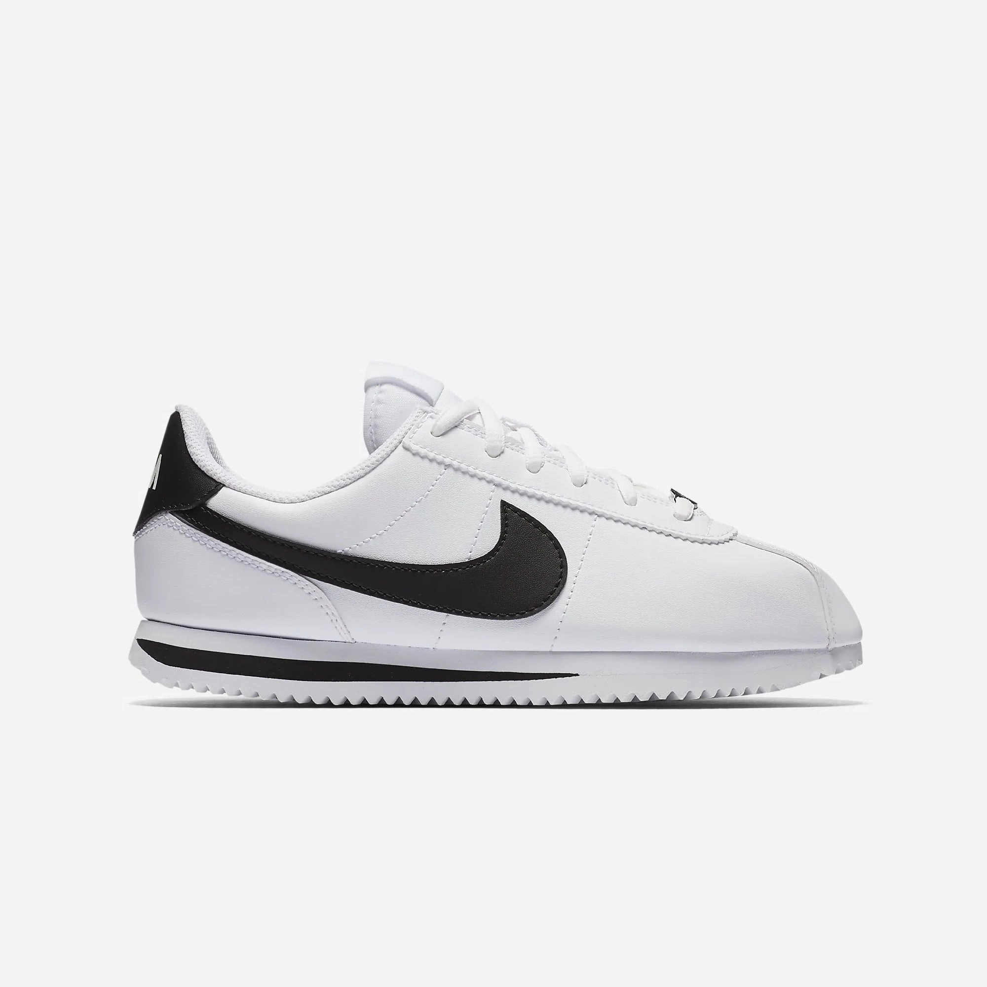 Nike | CORTEZ BASIC SL  { WHITE/BLACK