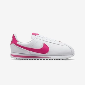 Nike | CORTEZ BASIC SL  { WHITE/PINK PRIME