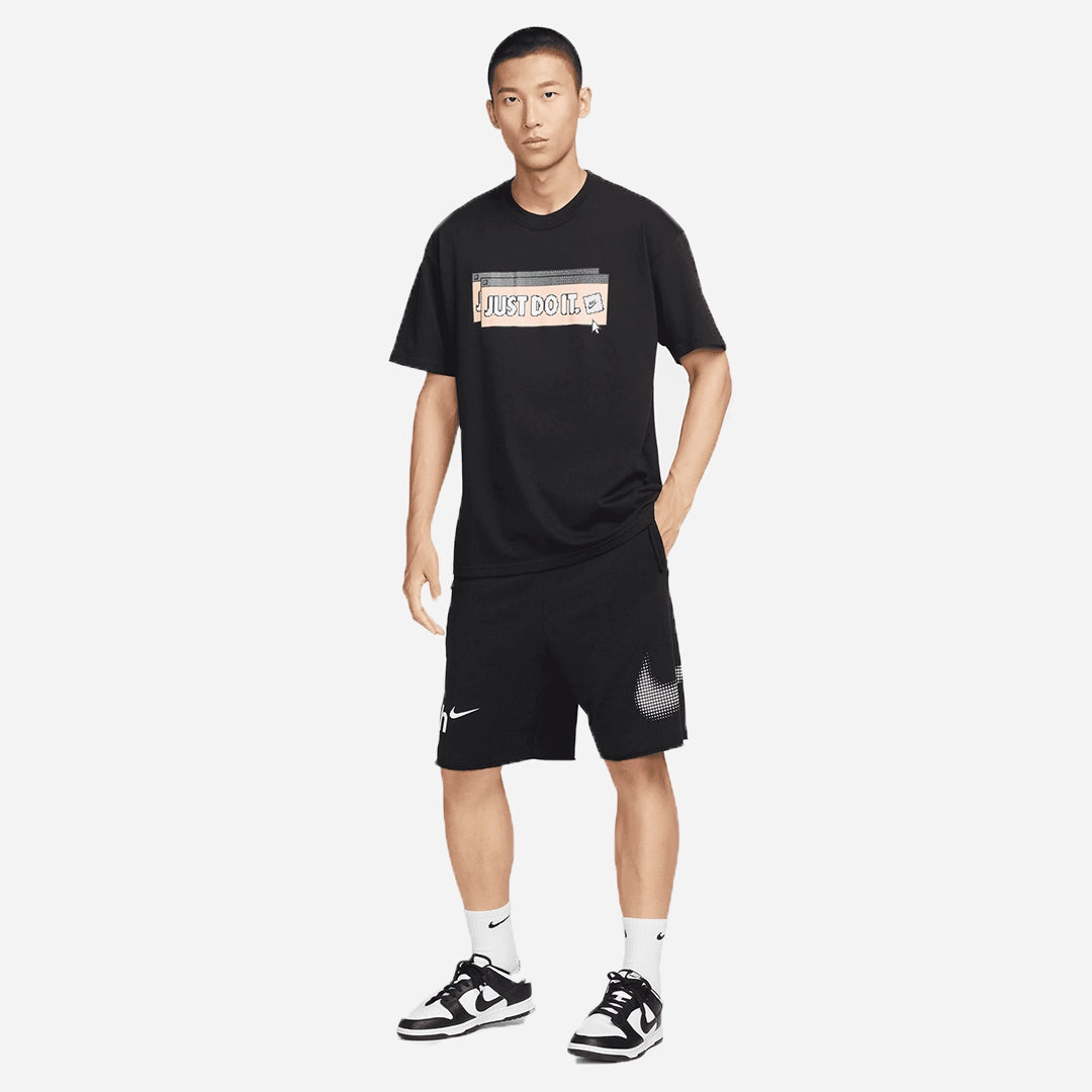 Nike | COURT DRI-FIT TENNIS POLO  { BLACK