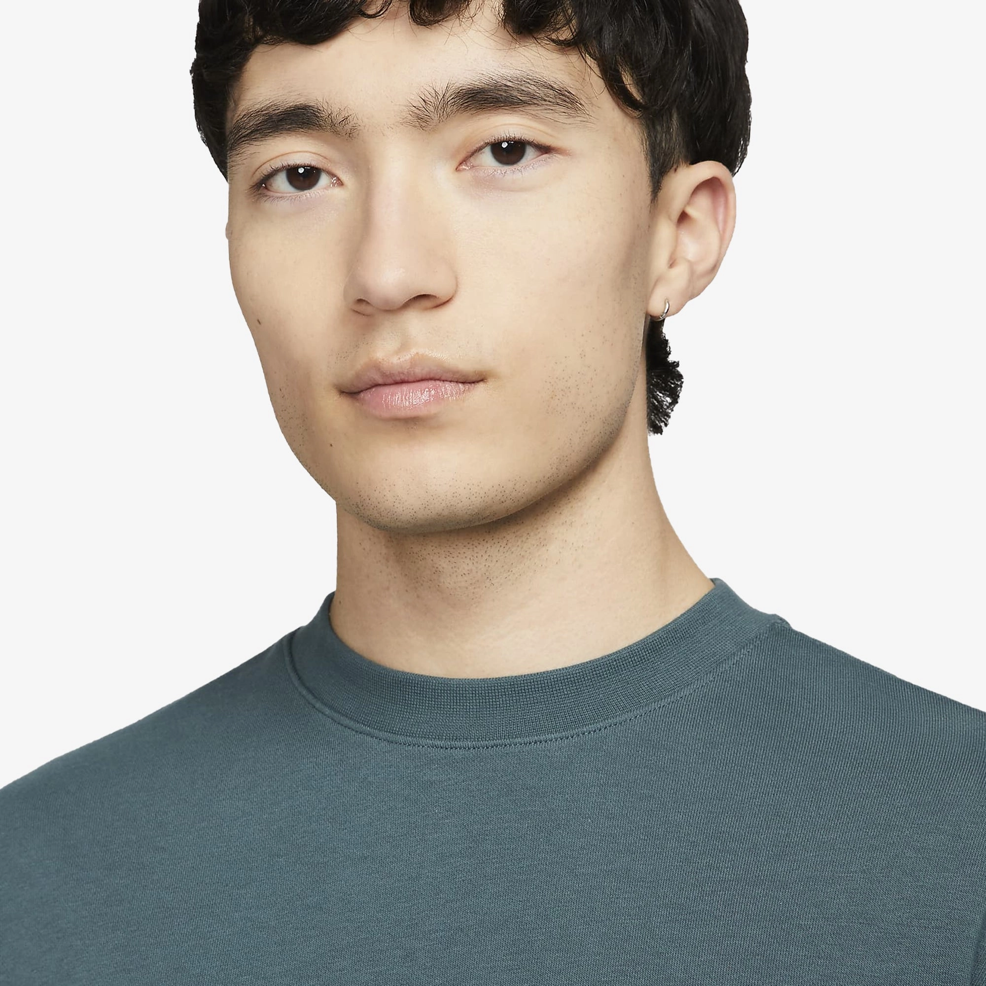 Nike | CREW NECK SWEATSHIRT  { GREY