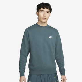 Nike | CREW NECK SWEATSHIRT  { GREY