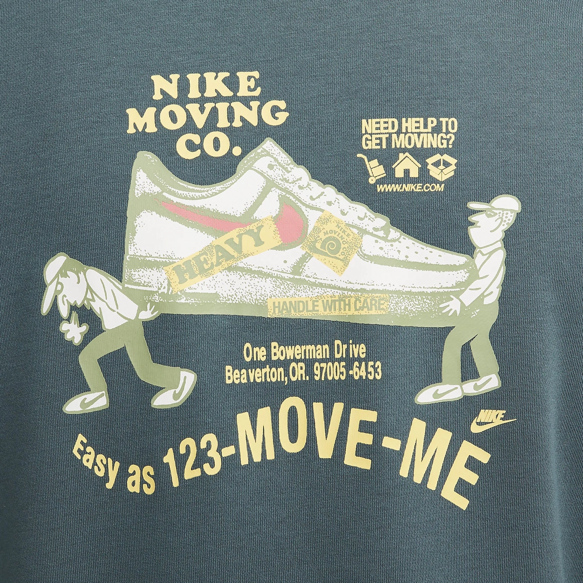 Nike | CREW NECK SWEATSHIRT  { GREY