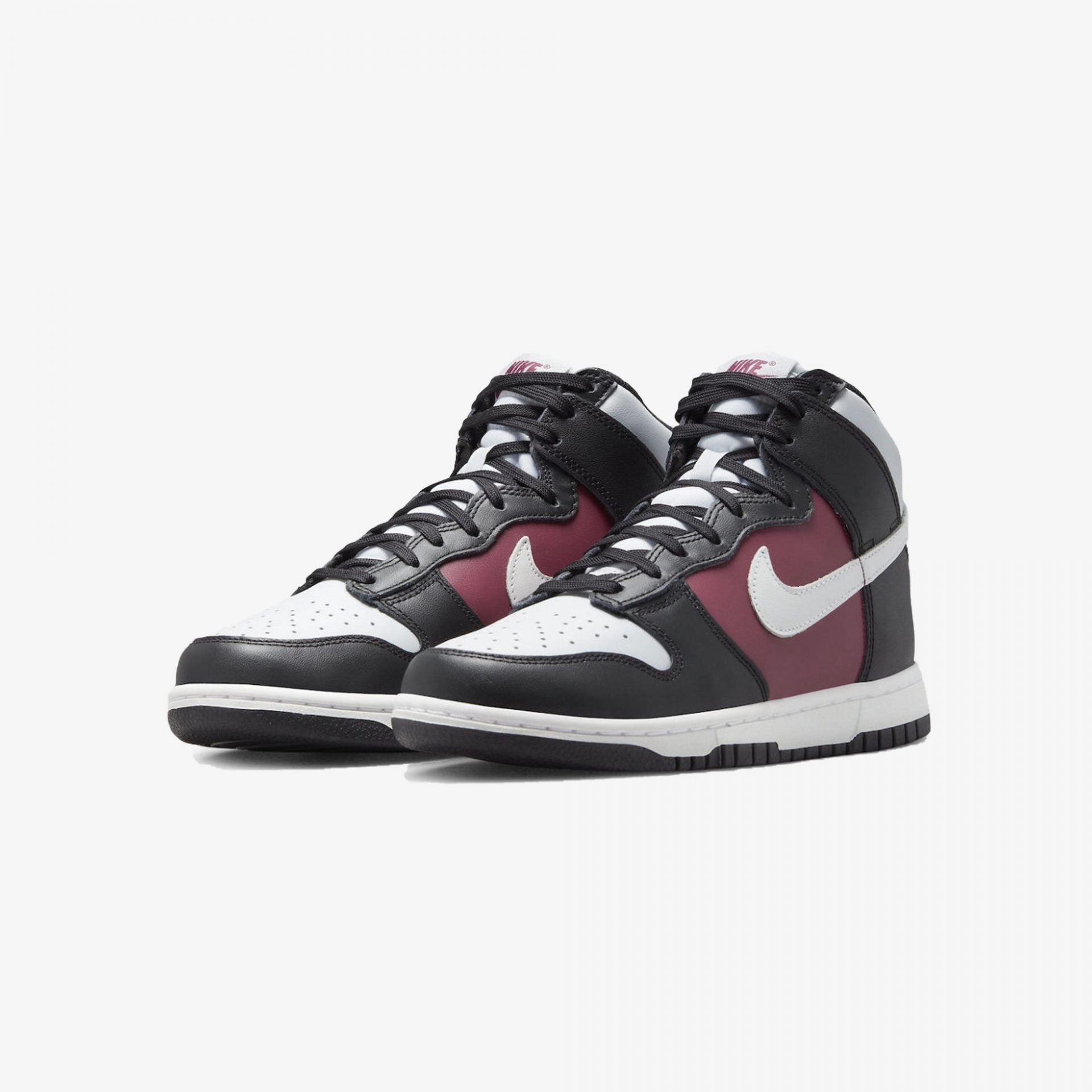 Nike | DUNK HIGH  { BLACK/SUMMIT WHITE/ROSEWOOD