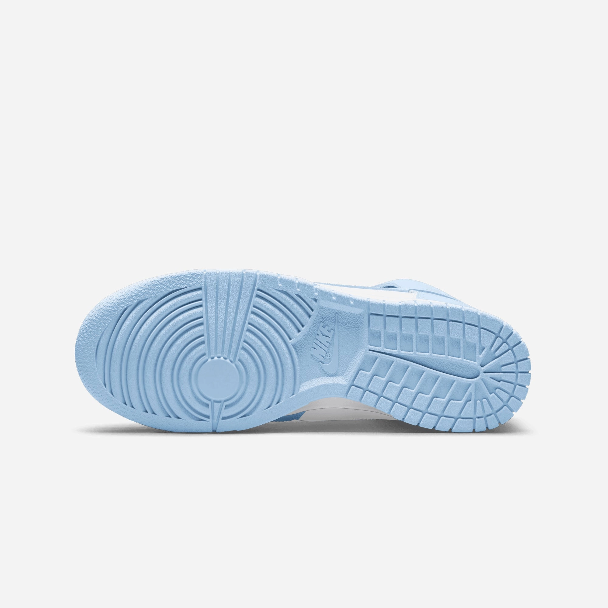 Nike | DUNK HIGH  { WHITE/ALUMINUM
