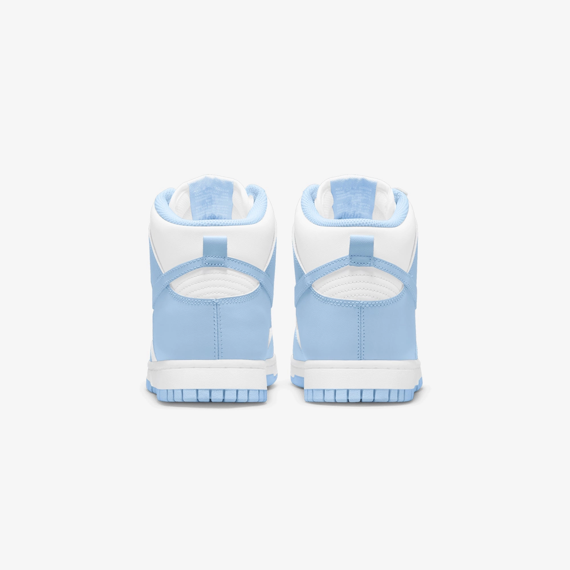 Nike | DUNK HIGH  { WHITE/ALUMINUM